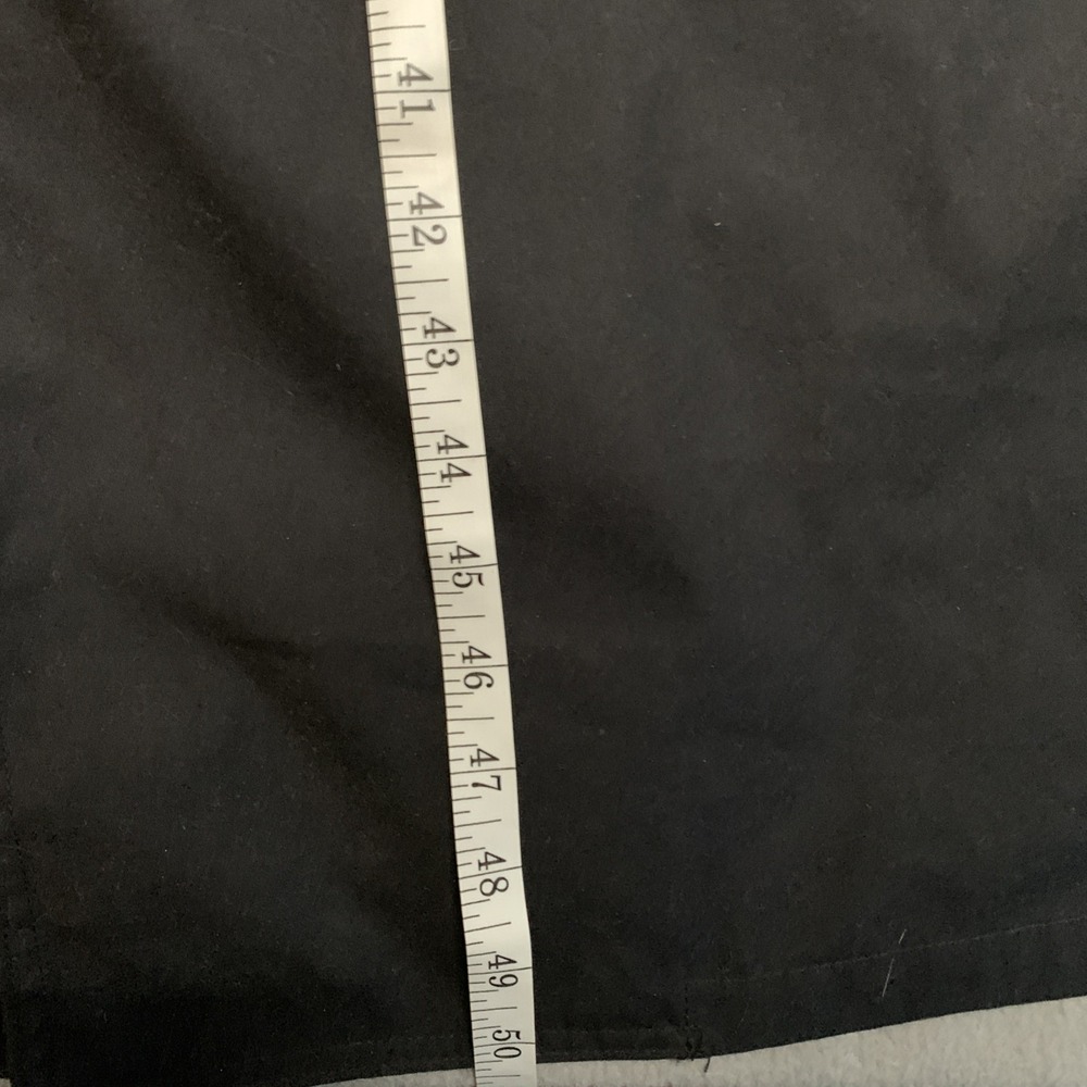 Defense Logistics Agency Garrison All Weather Black Trench Coat Men's 40XL NWOT - Picture 5 of 11